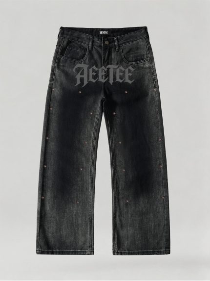 STRAIGHT BAGGY DENIM JEANS